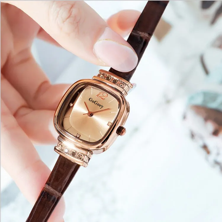 Korean Style Small Square Watch Student Temperamental Women 'S Watch Women 'S Quartz Life Waterproof