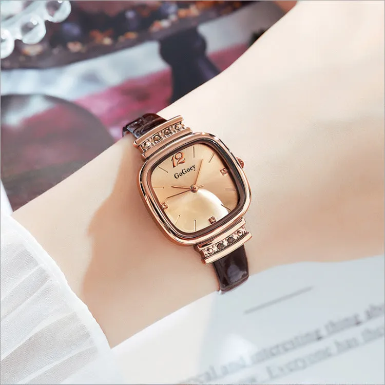 Korean Style Small Square Watch Student Temperamental Women 'S Watch Women 'S Quartz Life Waterproof