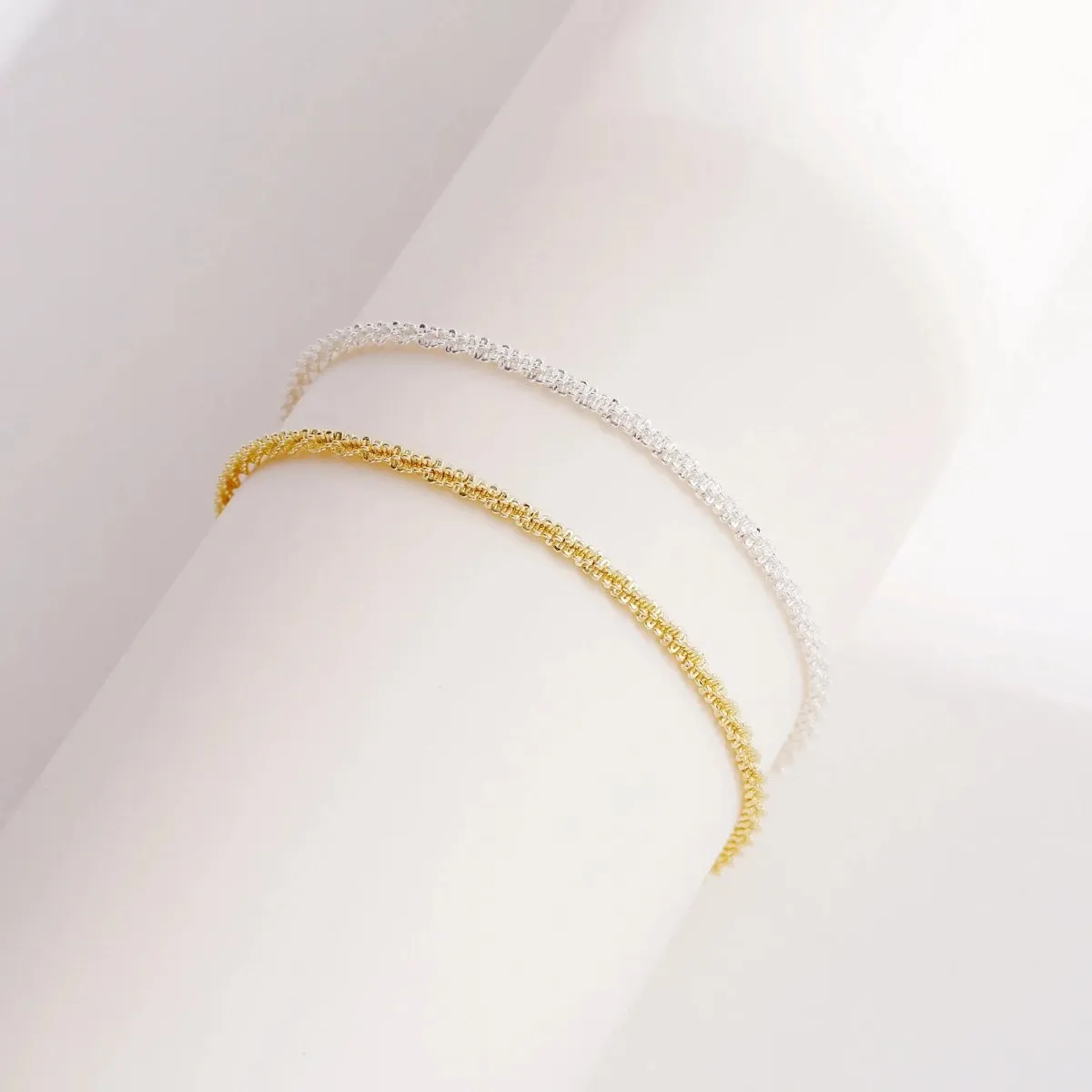 Kyerlyn Gold Shiny Bracelets