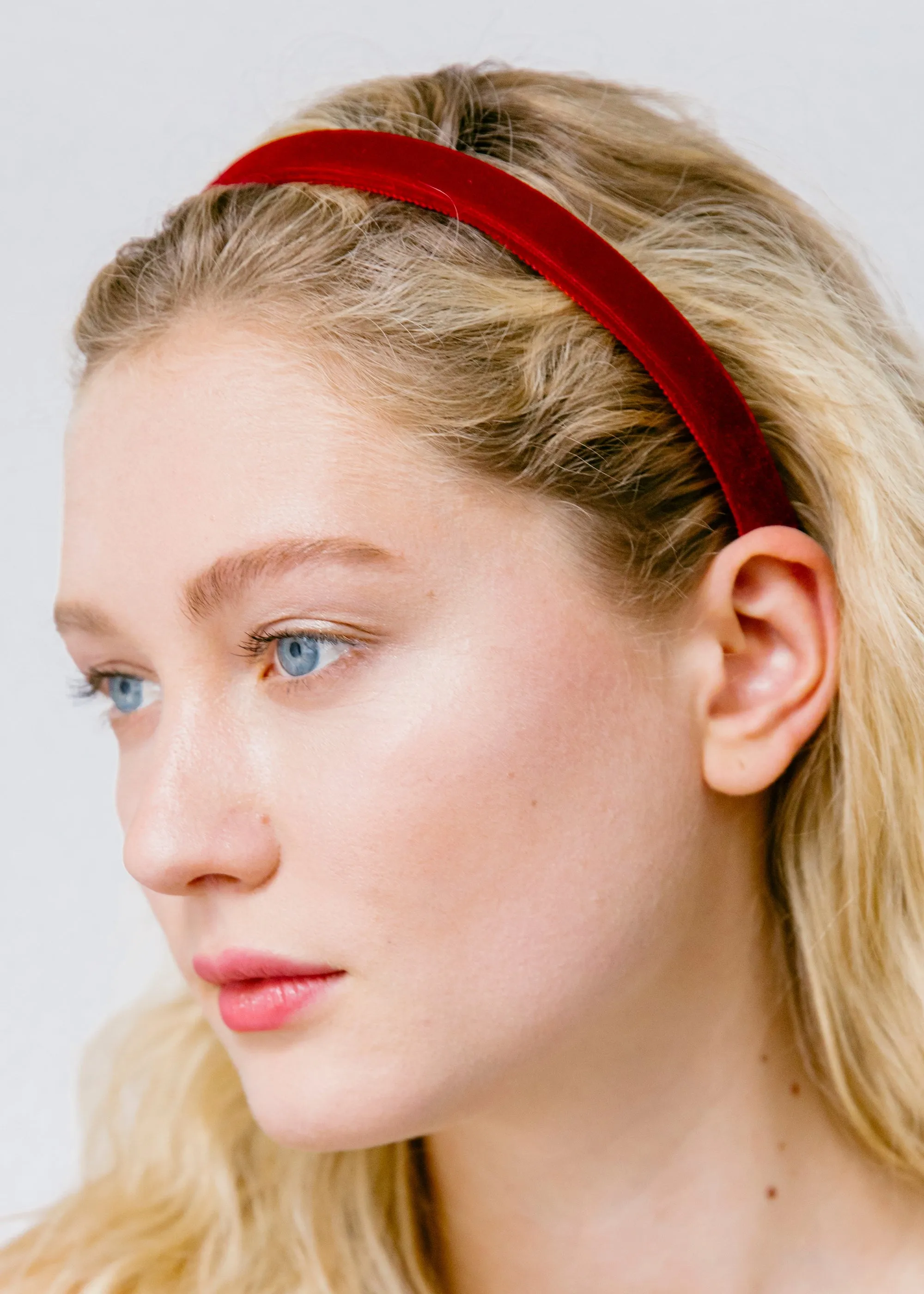 Lacey Headband -- Ruby