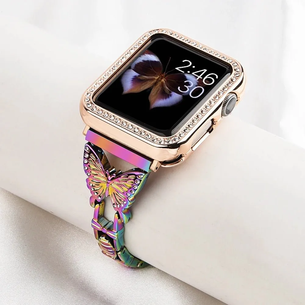 MajesticLuxe Wing Apple Watch Band for Women