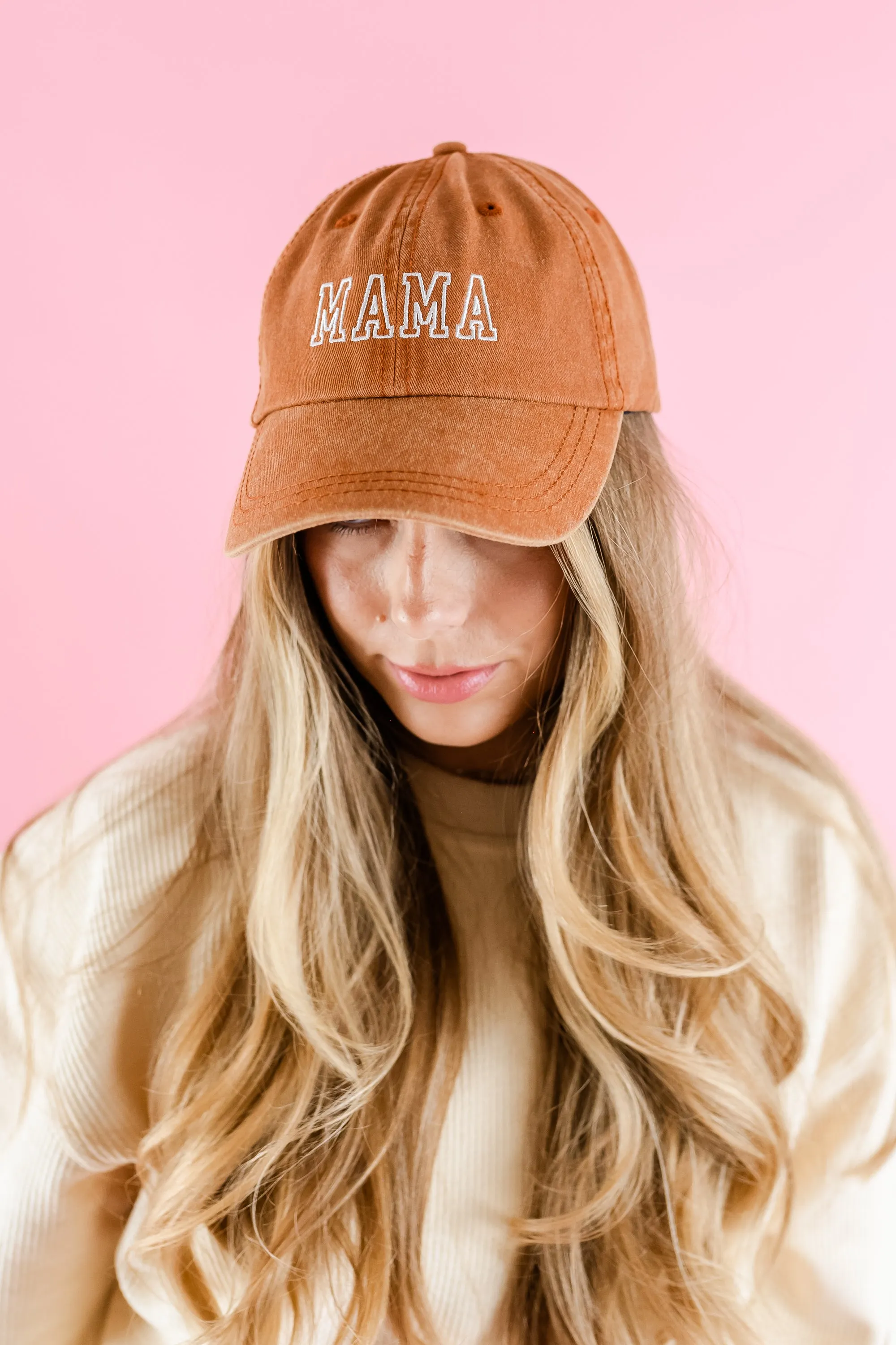 MAMA Outline - Baseball Cap - Multiple Colors Available