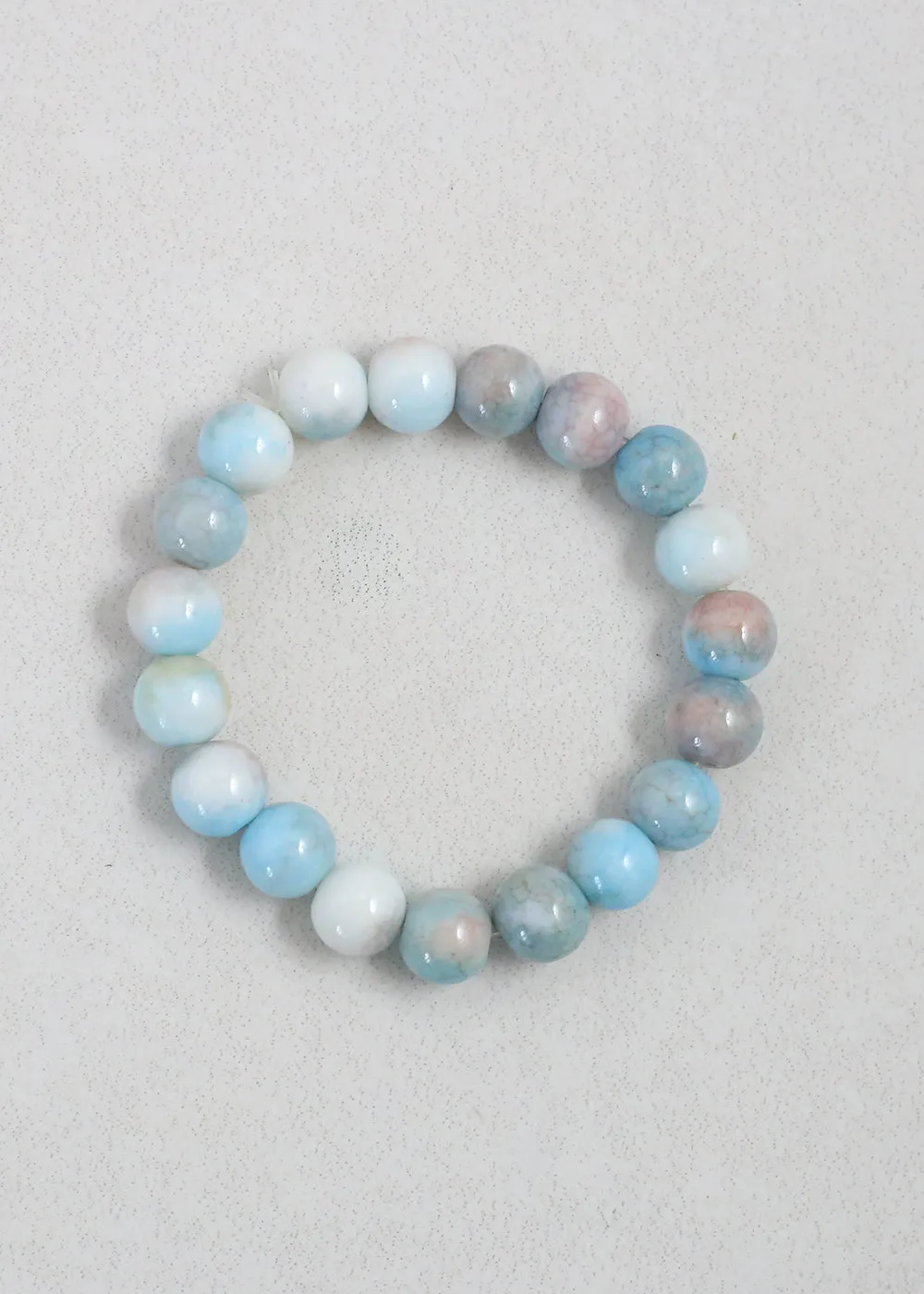 Marble Beaded Bracelet