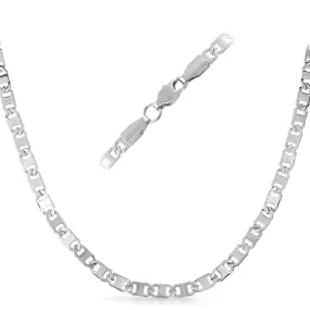 Marine Stainless Steel Chain Necklace 4MM