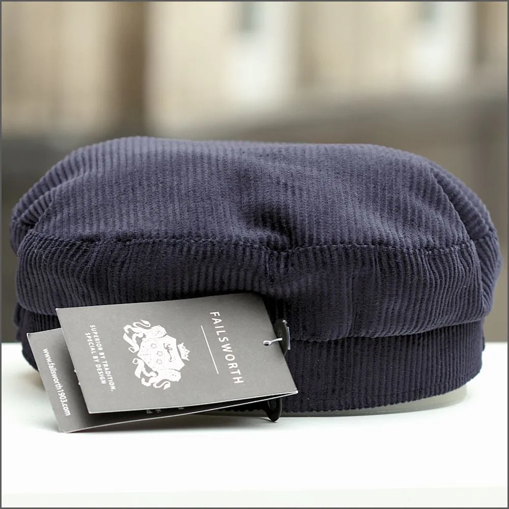 Mariner Cord Navy Cap 