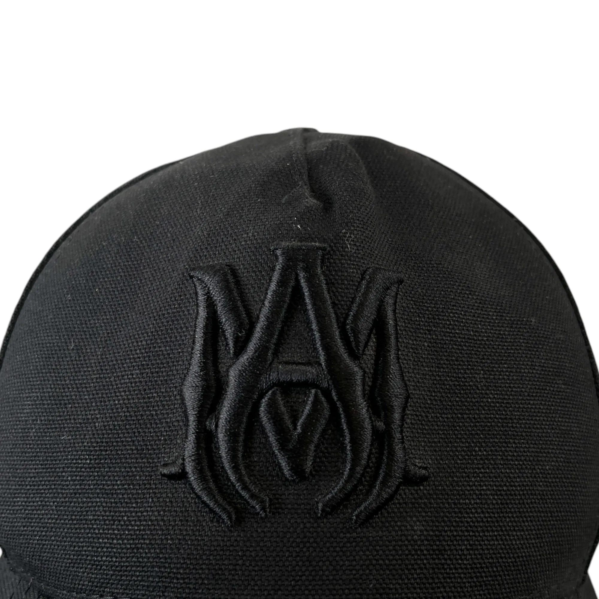 Men's Embroidered Logo Cap Black