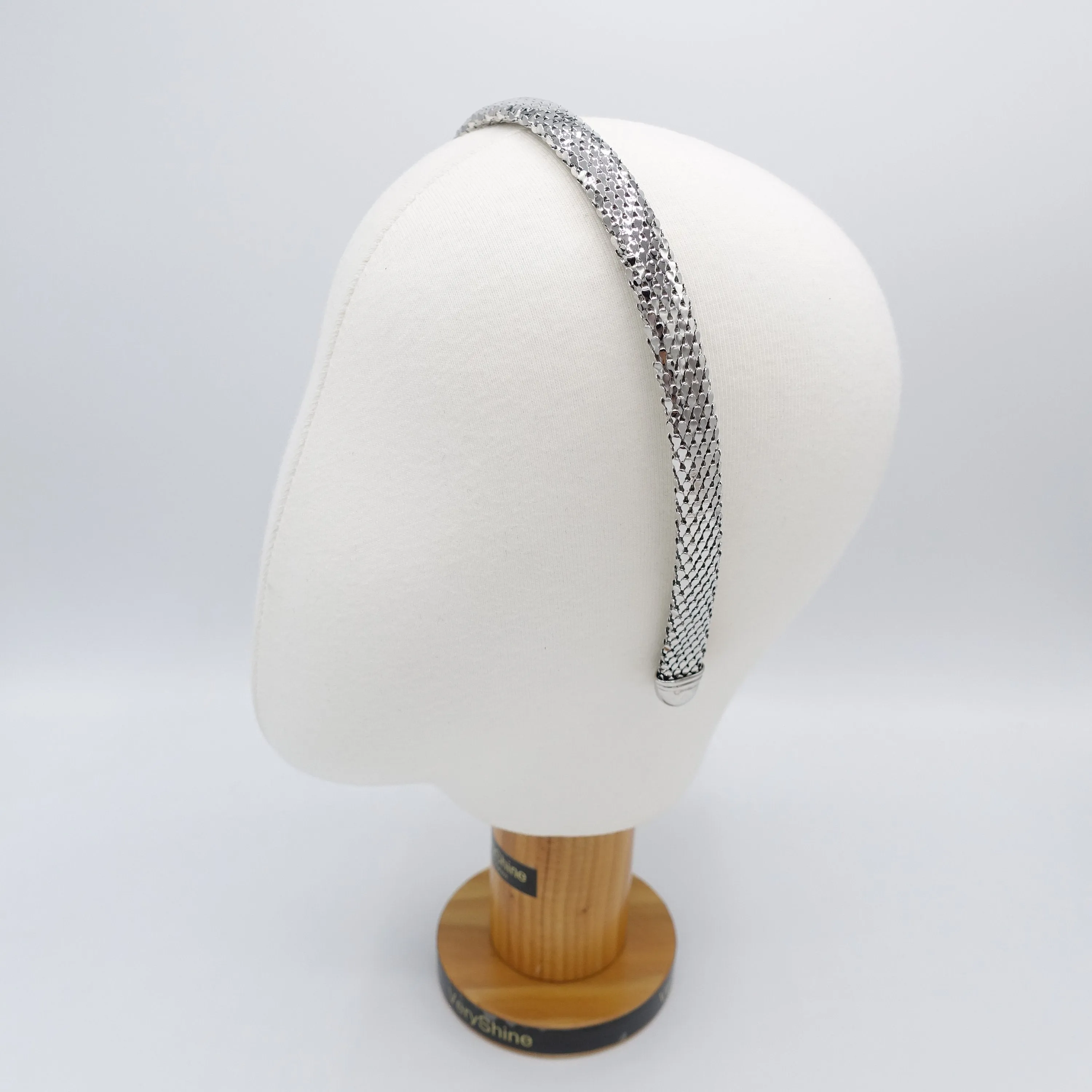 metal headband, chainmail headband for women