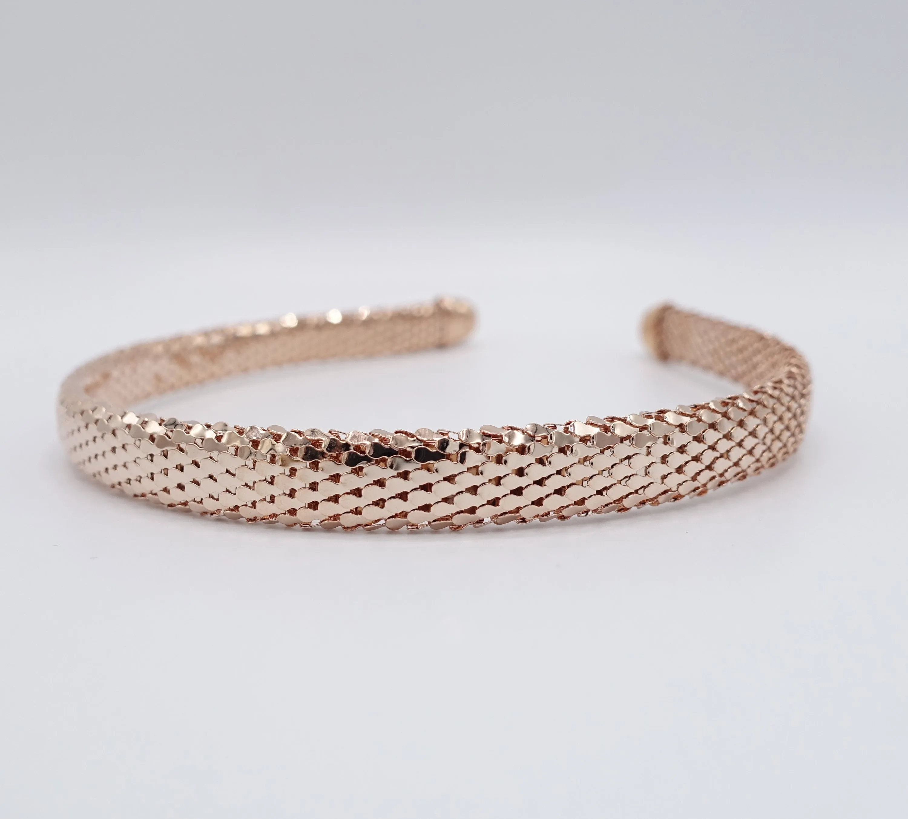 metal headband, chainmail headband for women