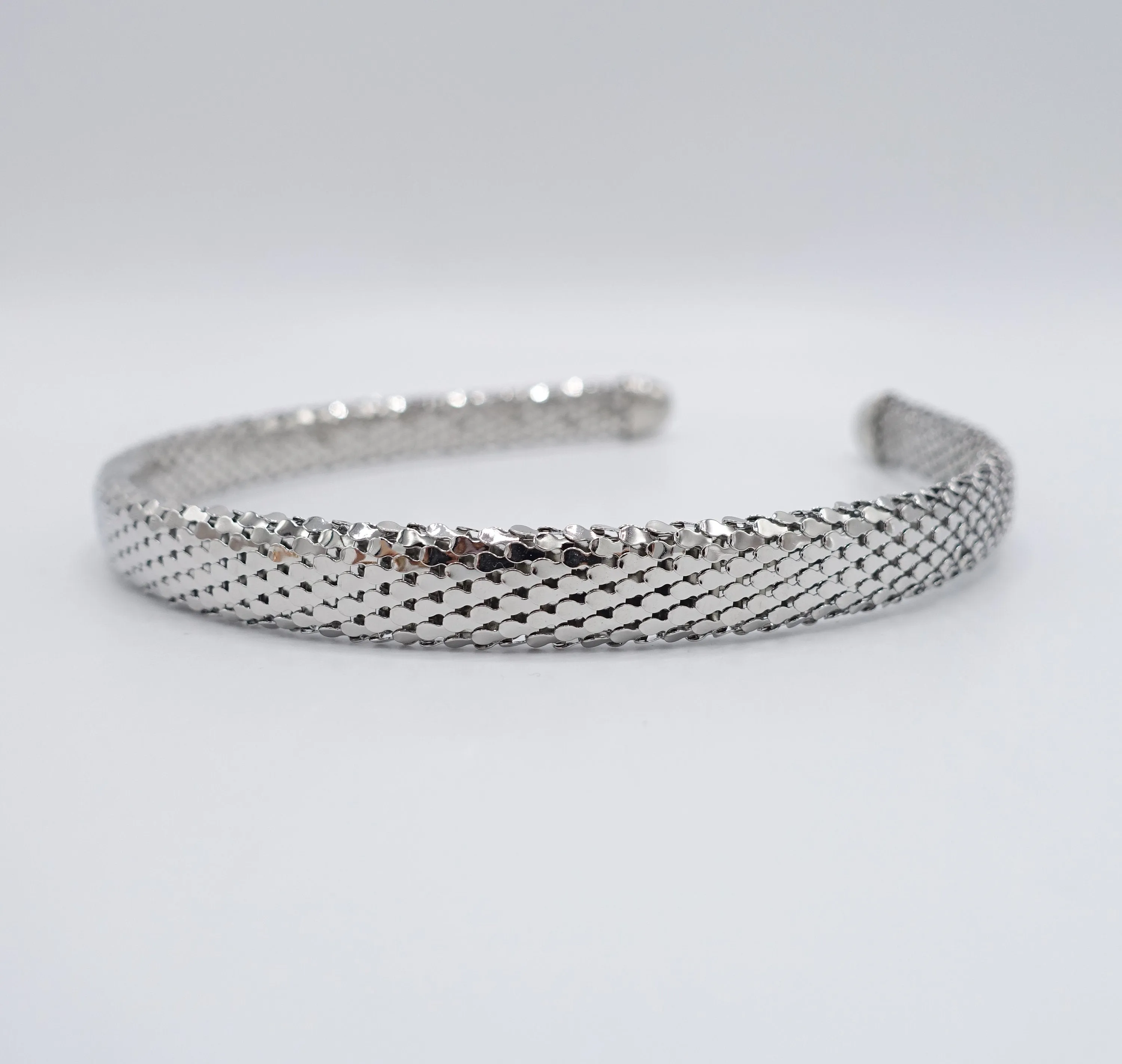 metal headband, chainmail headband for women