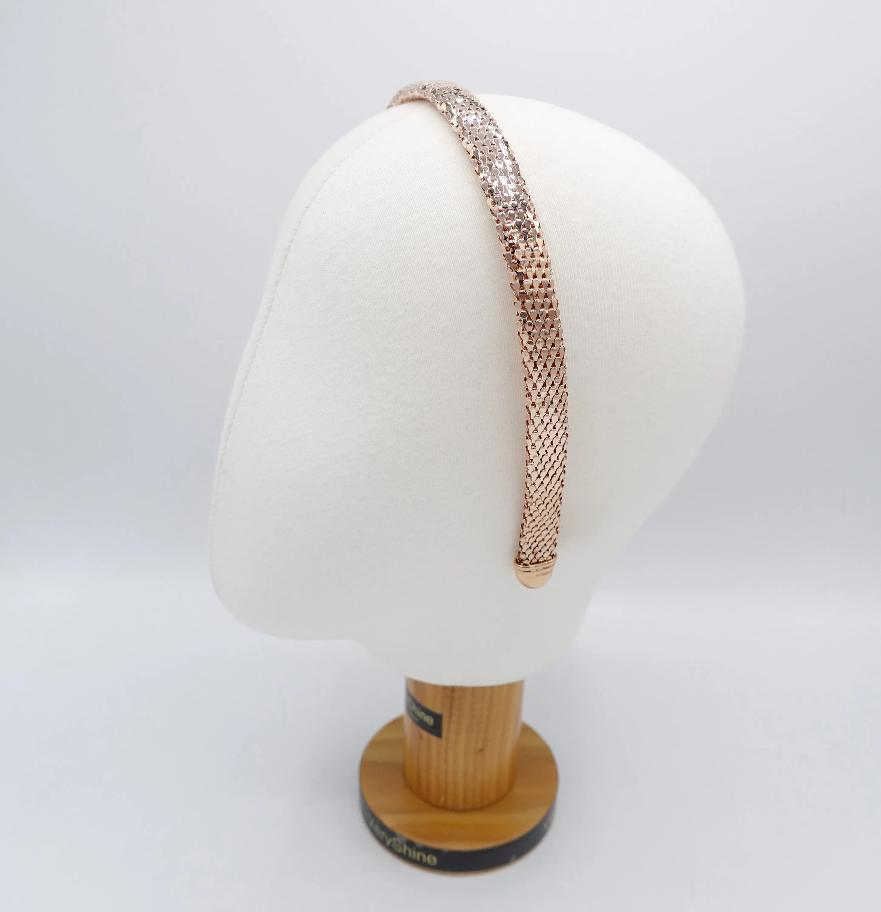 metal headband, chainmail headband for women