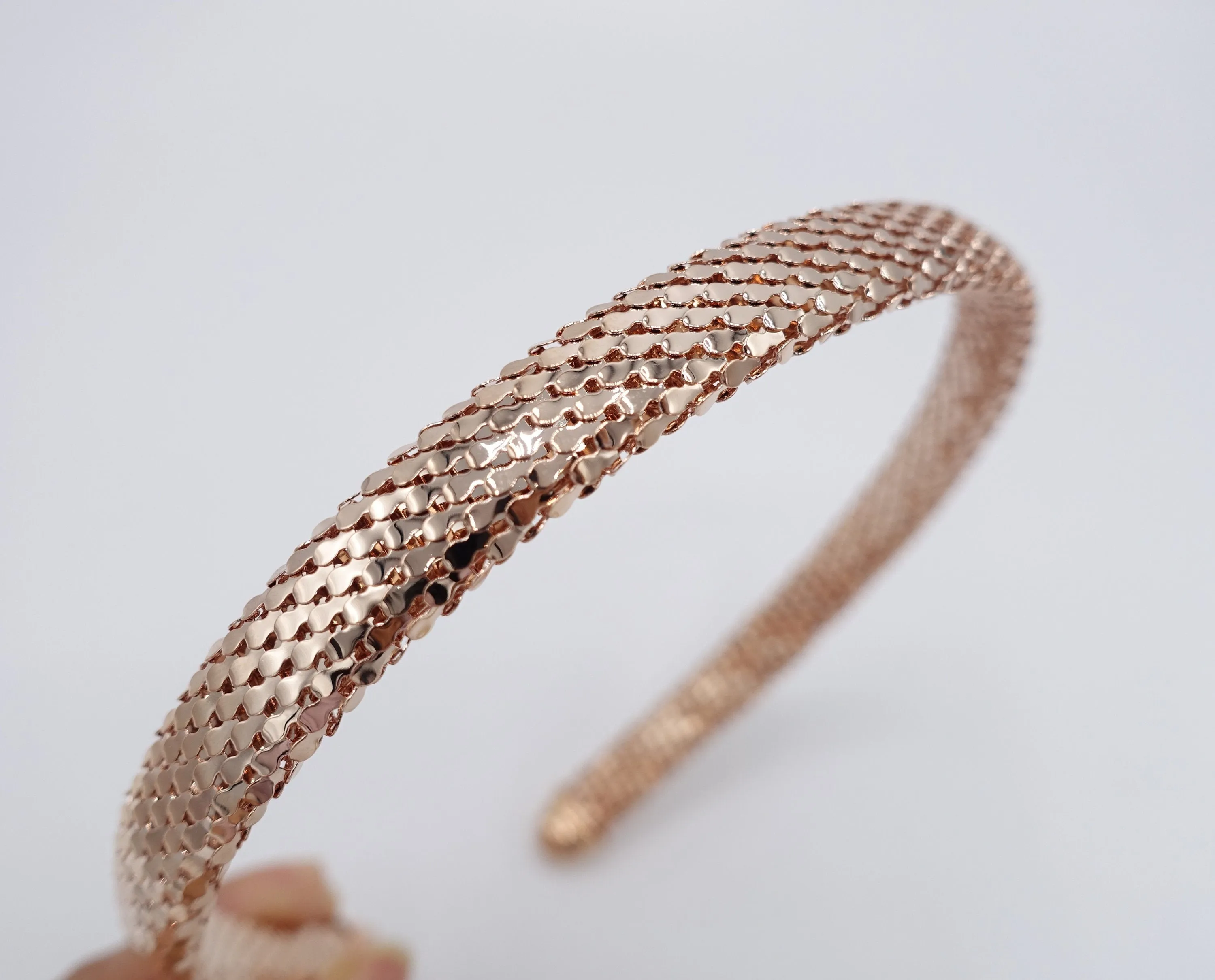 metal headband, chainmail headband for women