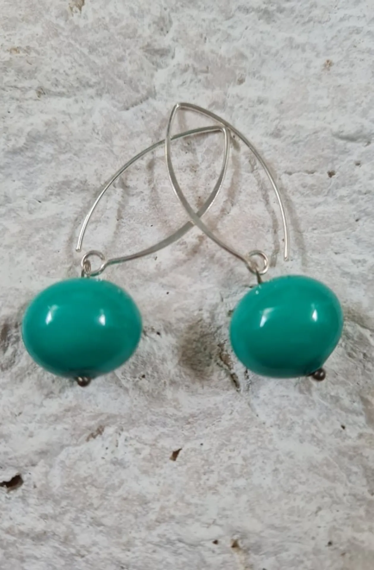 Miami Spice - Pearl Ball Drop Earrings, avail  8 colours