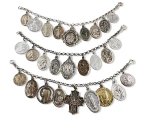 Miraculous Medal Charm Bracelet