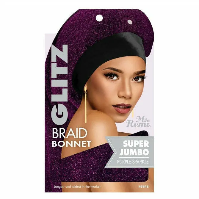 Ms. Remi: Premium Glitz Braid Bonnet