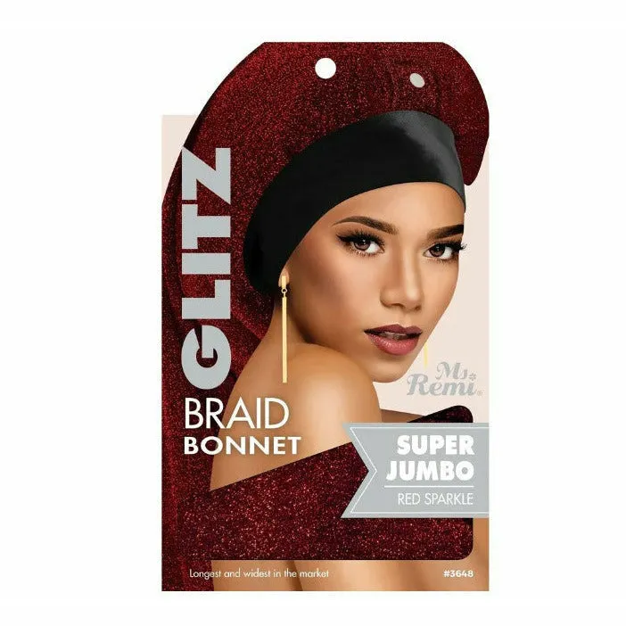 Ms. Remi: Premium Glitz Braid Bonnet