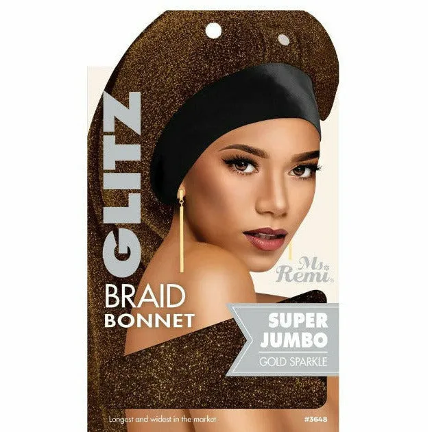 Ms. Remi: Premium Glitz Braid Bonnet