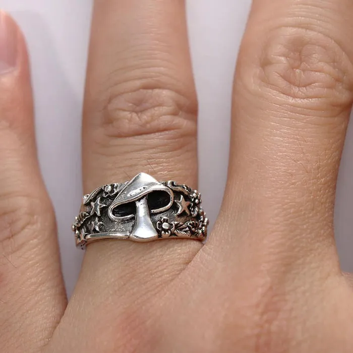 Mushroom Aesthetic Ring