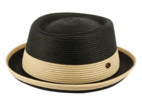 Oscar | Poly Straw Porkpie Hat