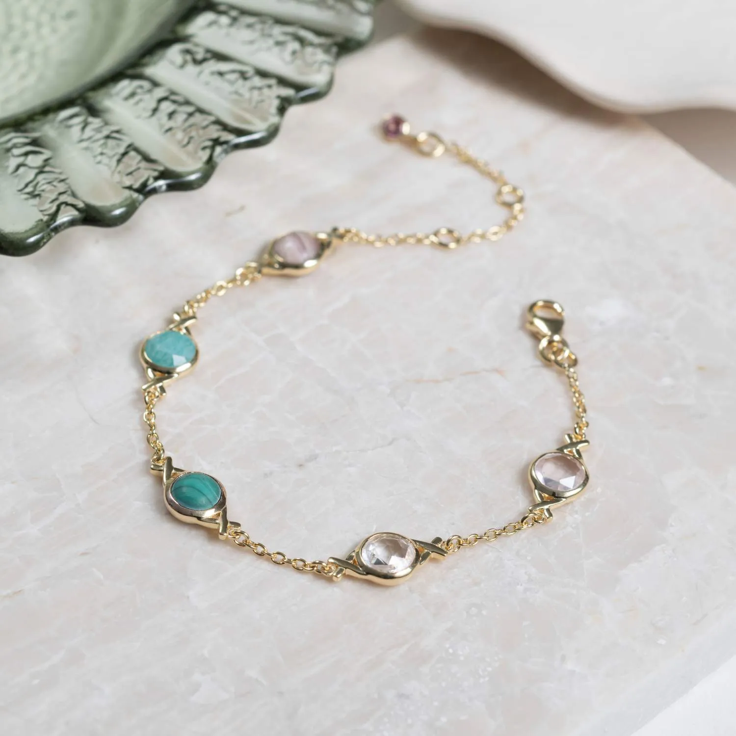 Palma Love Gemstone Bracelet