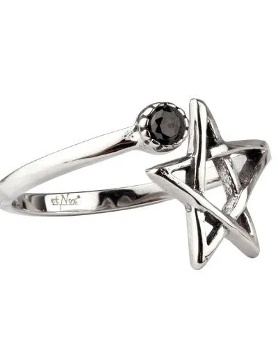 PENTAGRAM STAINLESS STEEL RING