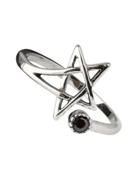 PENTAGRAM STAINLESS STEEL RING