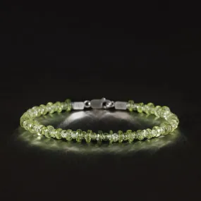 Peridot Bracelet X (4-7mm)