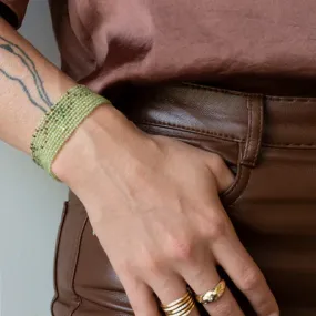 Peridot Wrap Bracelet - Necklace