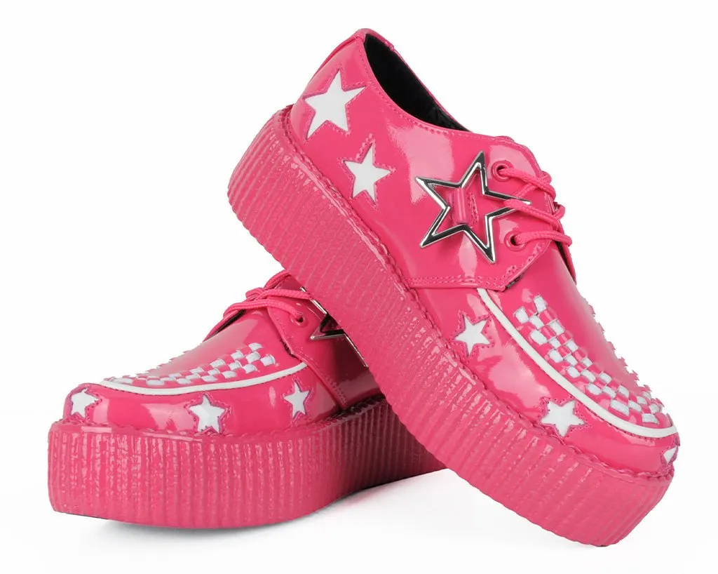 Pink & White Star Viva Mondo Creeper