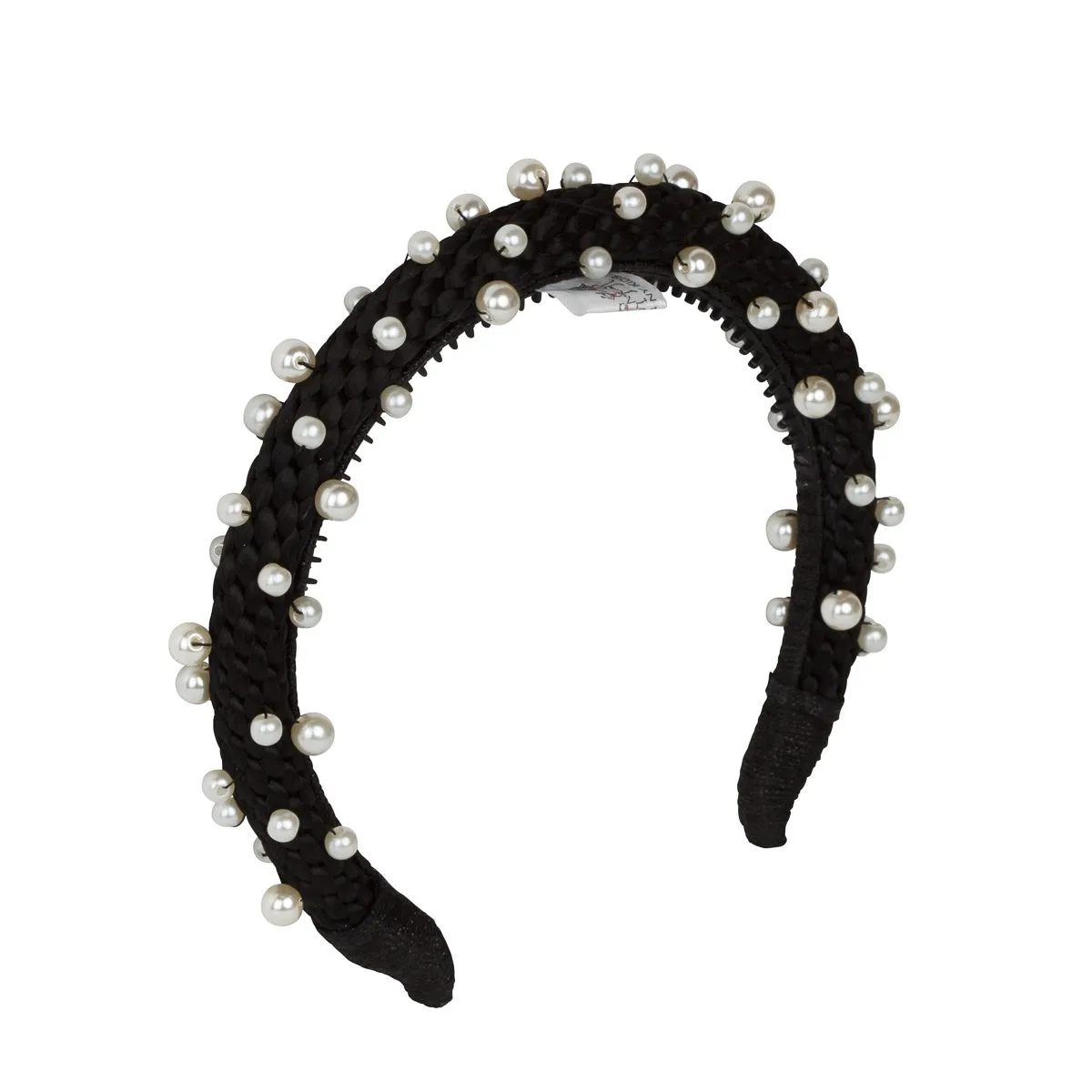 Project 6 Pearl Queen Headband - Black