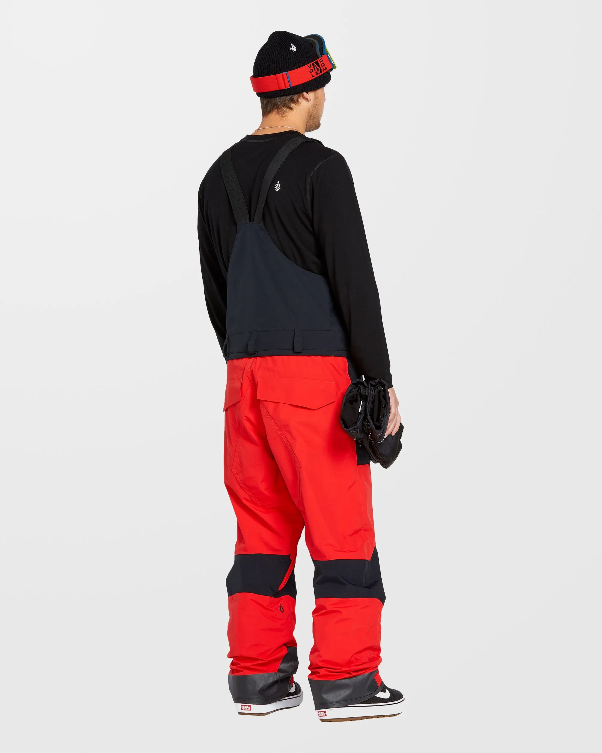 Rain Gore-Tex Bib Overall - Crimson