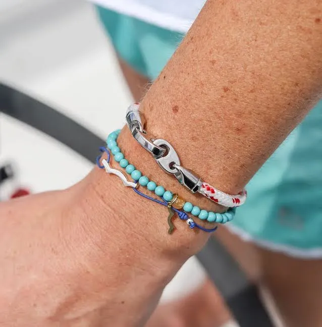 Rayminder UV Awareness Bracelet in Cyan Turquoise