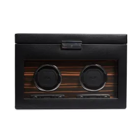 Roadster Double Watch Winder with Storage