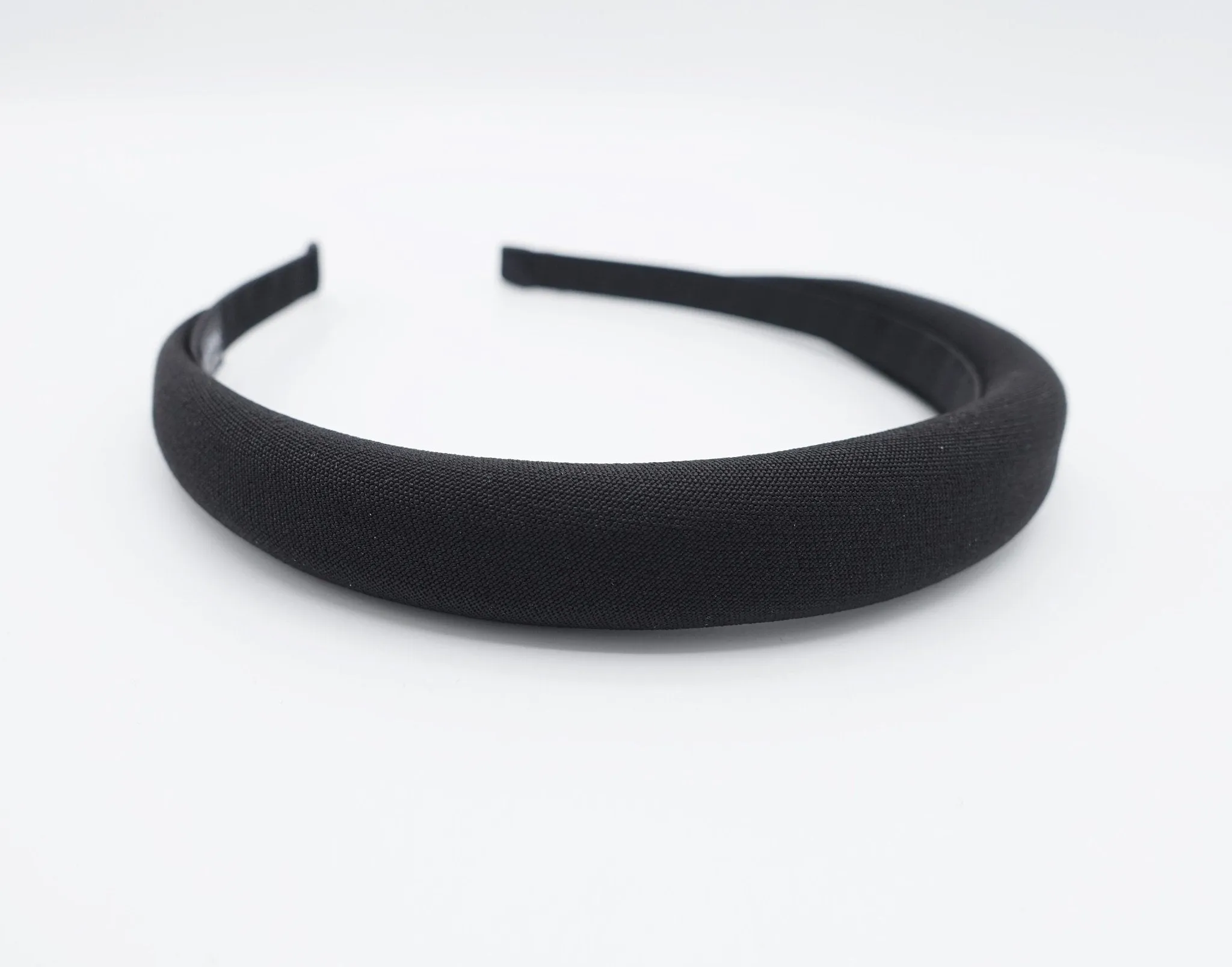 rolled-up padded headband thin stylish fashion hairband for women