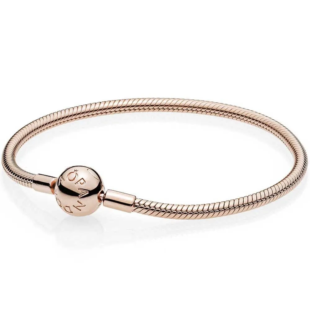 Rose Round Clasp Bracelet