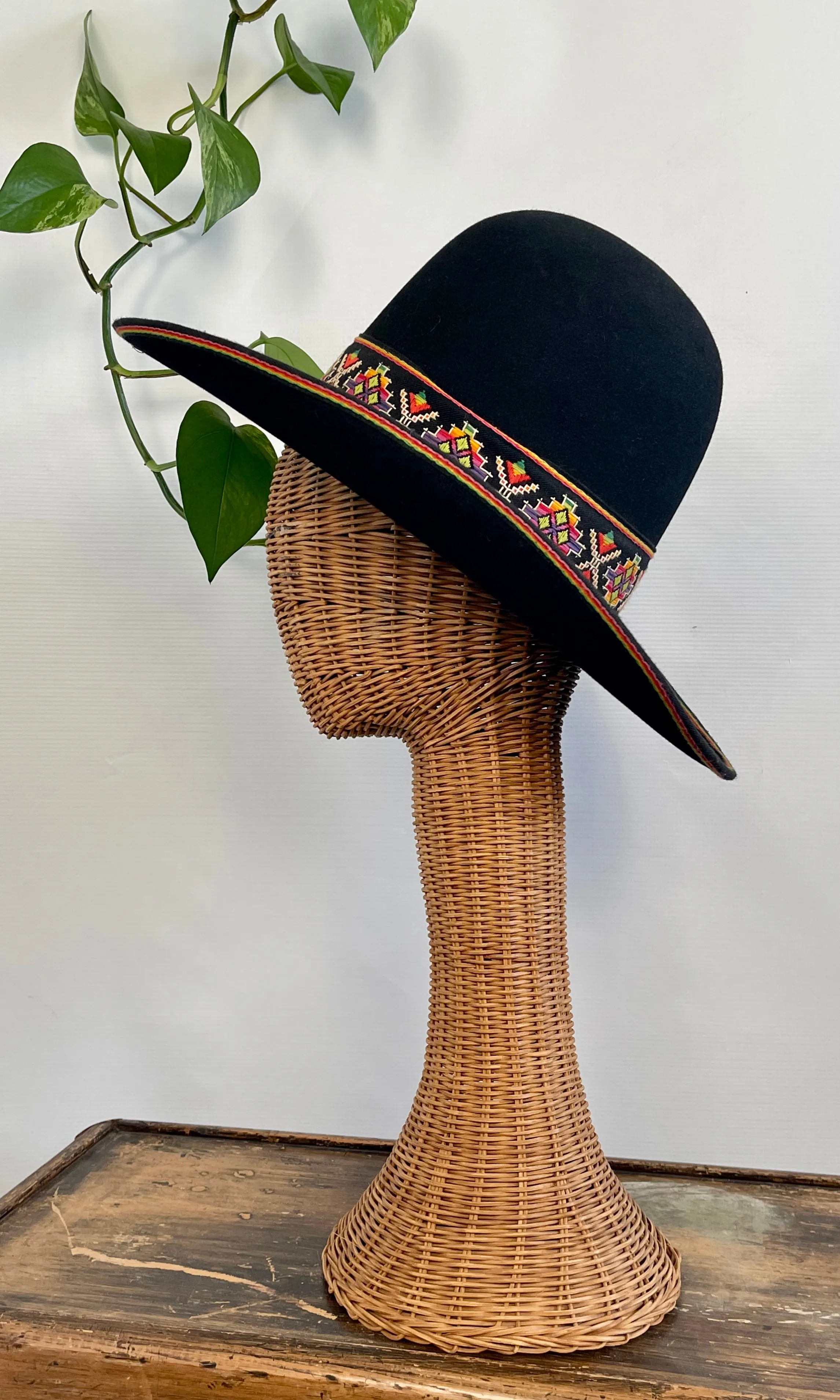 RUFUS BUCK Inspired 70s Hat by Resistol Stagecoach, Size 7