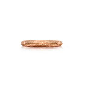 SALE! Jaya 14k Textured Rose Gold Band by Suneera, Inc.