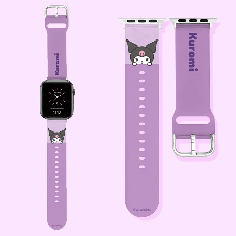 Sanrio Characters Peek Watch Strap Wristbands for Apple Watch