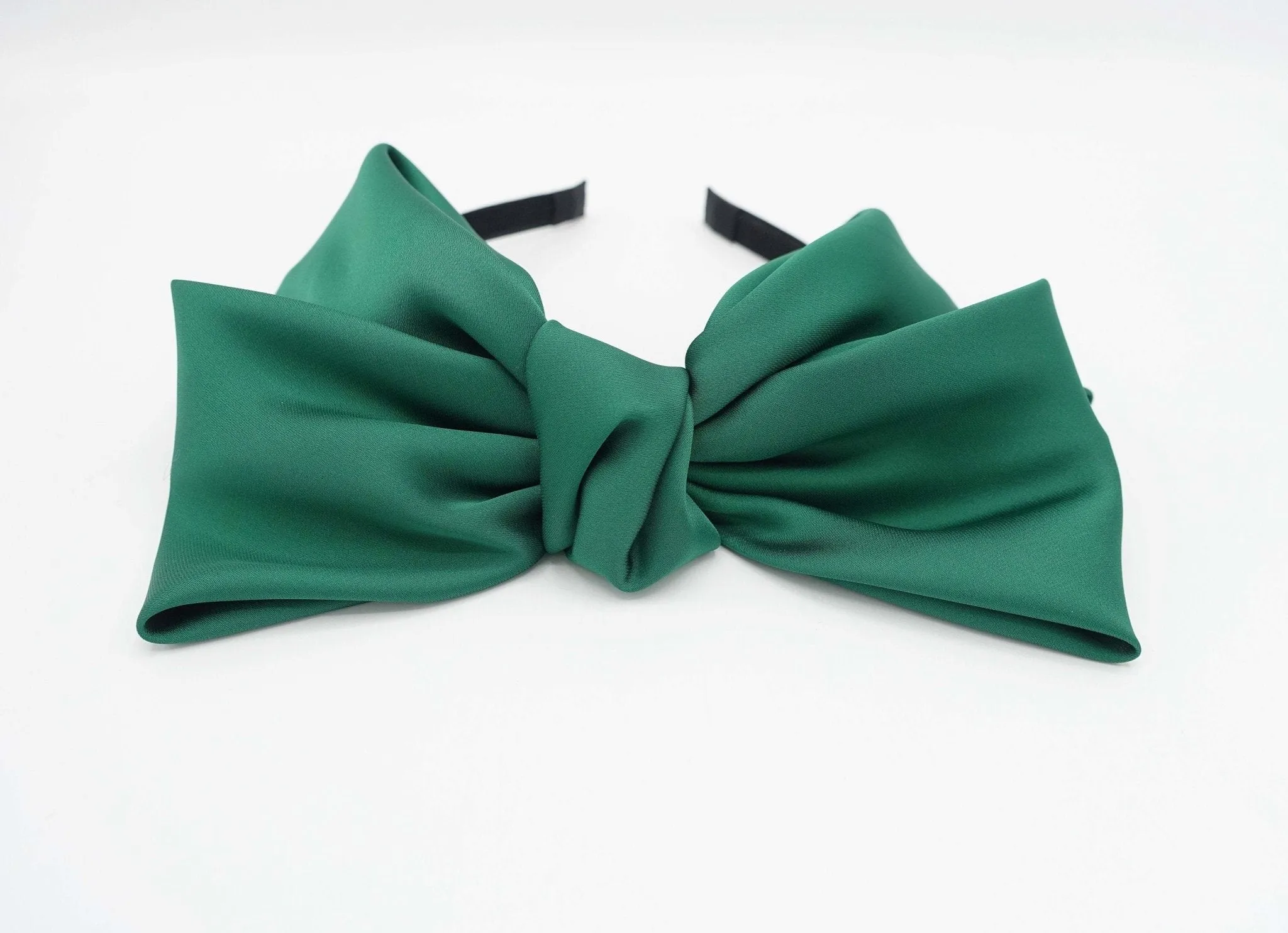 satin bow headband Texas satin big hair bow cute hairband women hair accessory