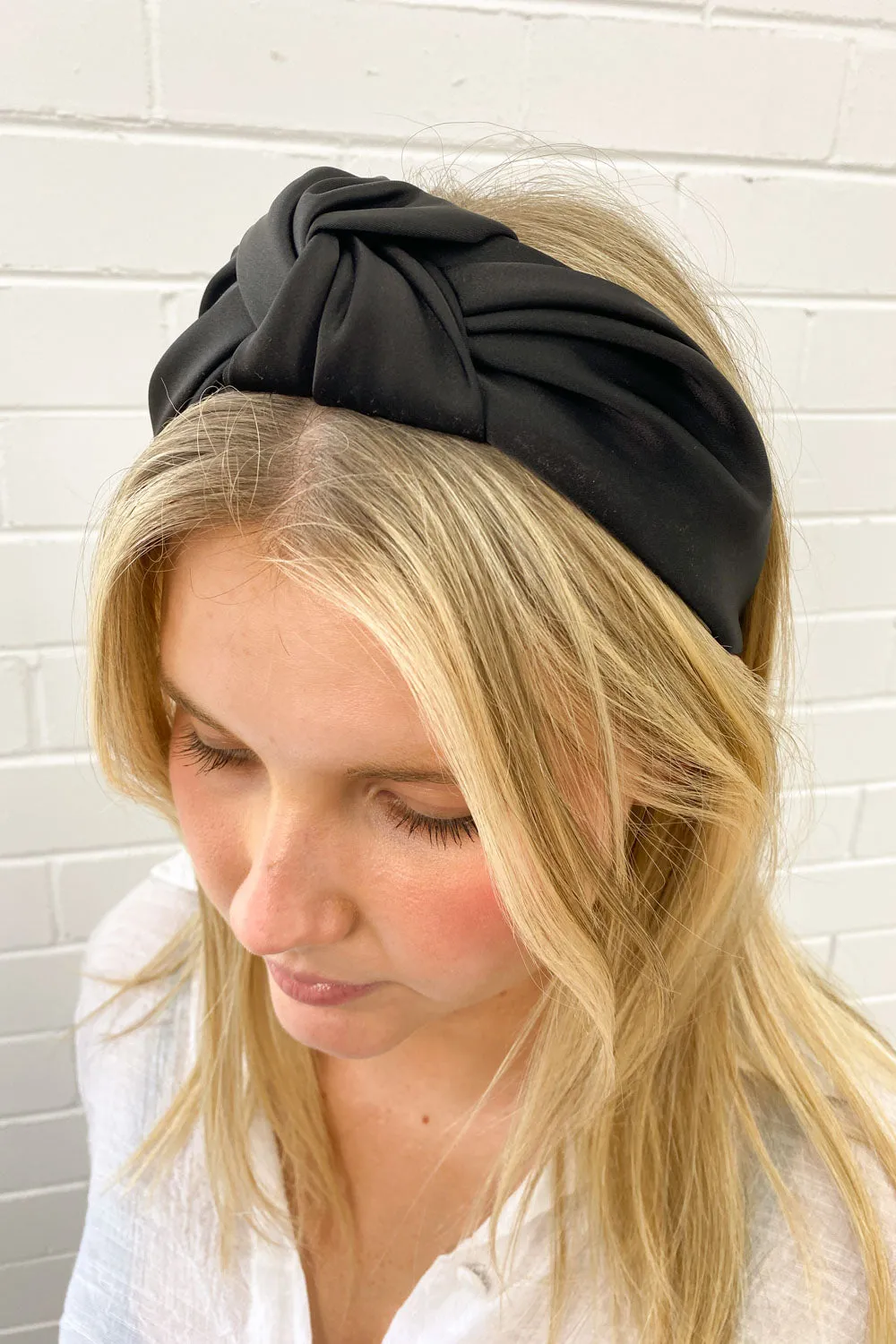 Satin Knot Headband