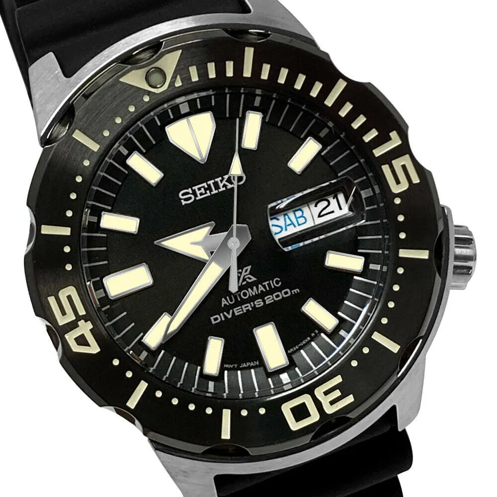 Seiko Prospex Monster SRPD27 Black Dial Automatic Diver Watch (Condition: Without tags "Like New”)