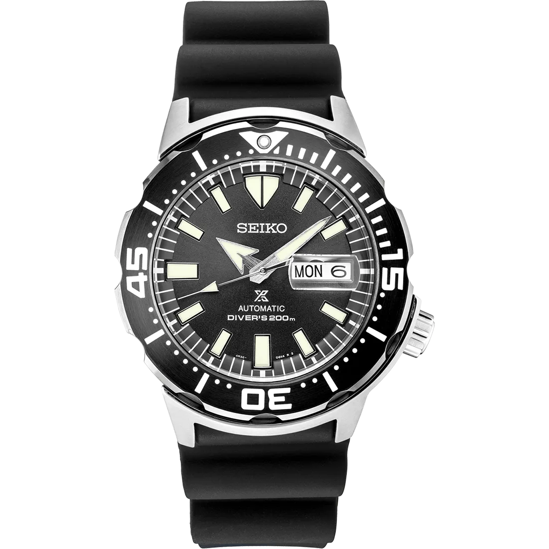 Seiko Prospex Monster SRPD27 Black Dial Automatic Diver Watch (Condition: Without tags "Like New”)