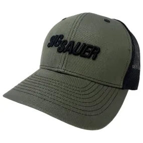 Sig Sauer Embroidered Logo Trucker Hat O/S (SG-HAT-MG-SS)