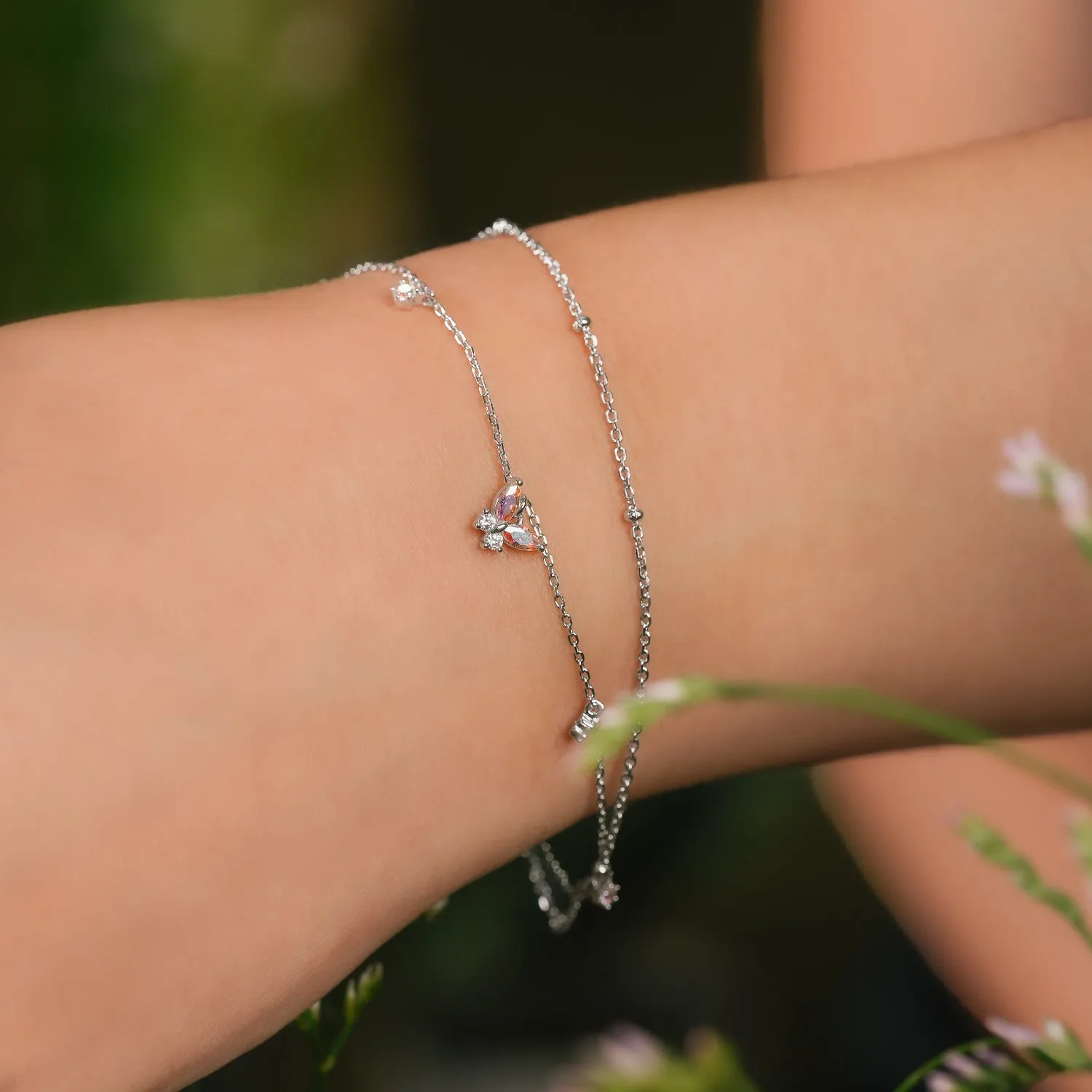 Silver Meadow Bracelet