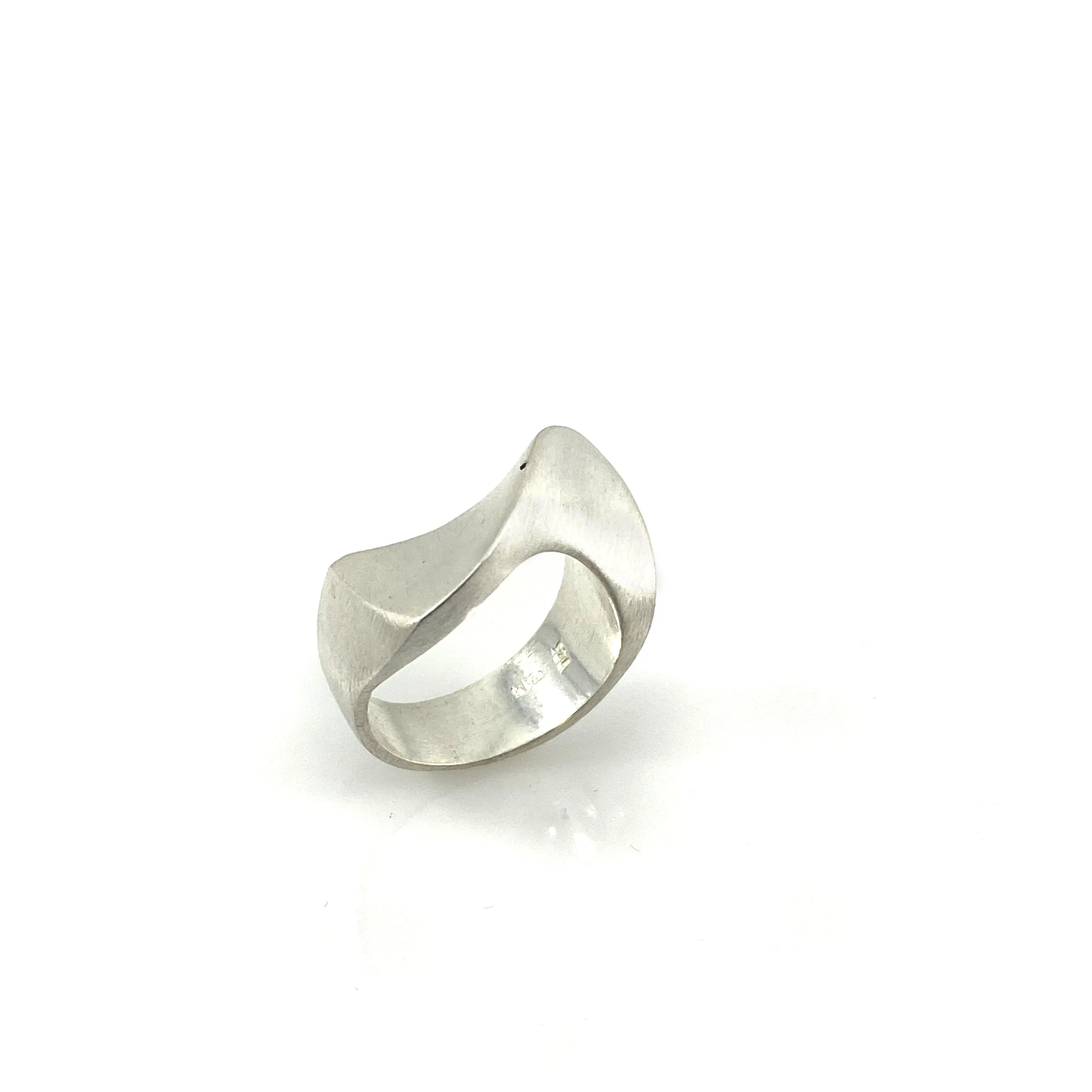 Silver Wave Ring