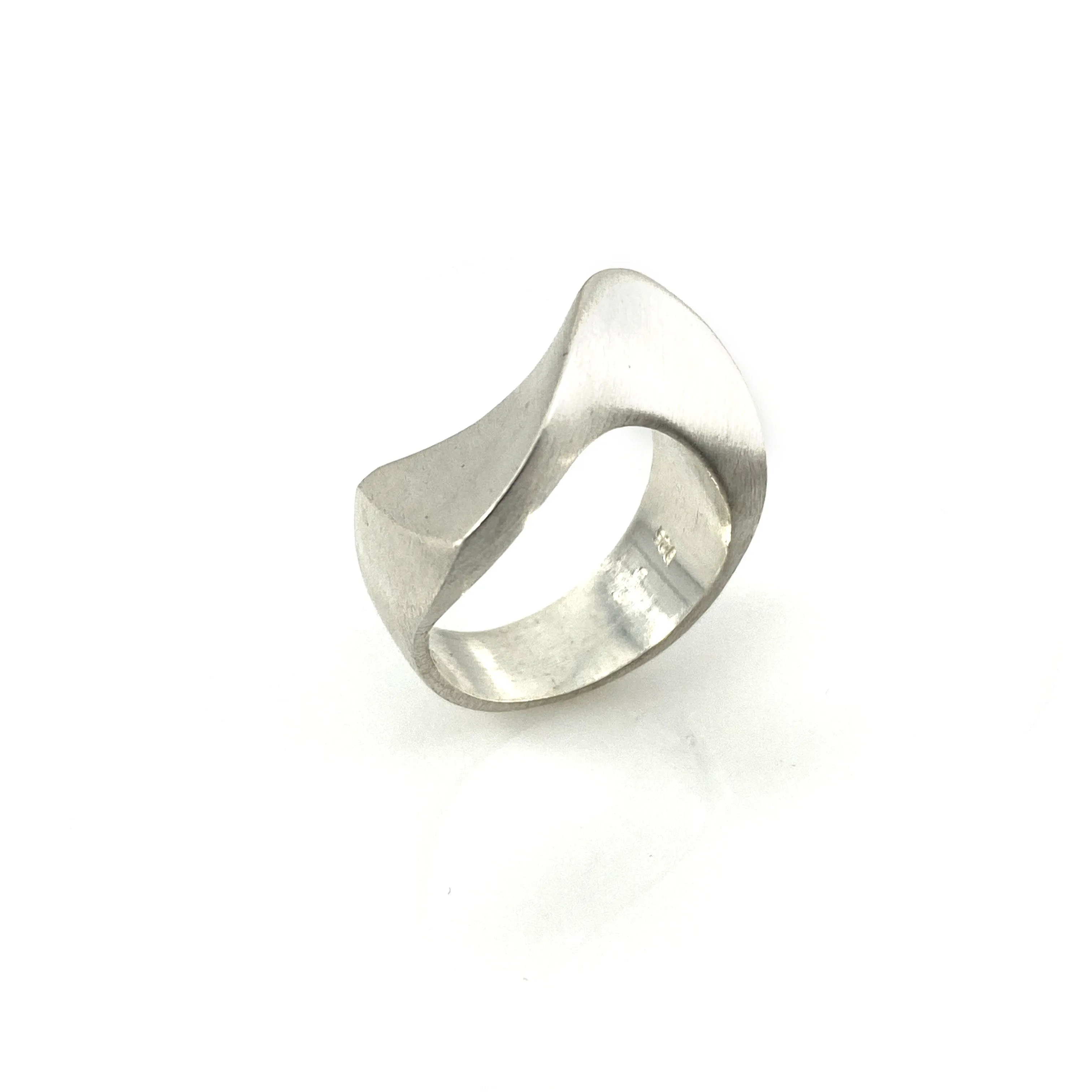 Silver Wave Ring