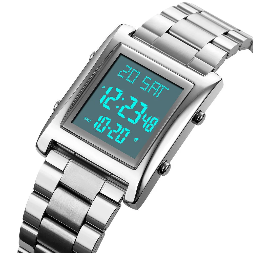 SKMEI 1812 Square Digital Watch for Men w/ 3Bar Waterproof & Luminous