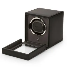 Small Watch Winder Cube Brown