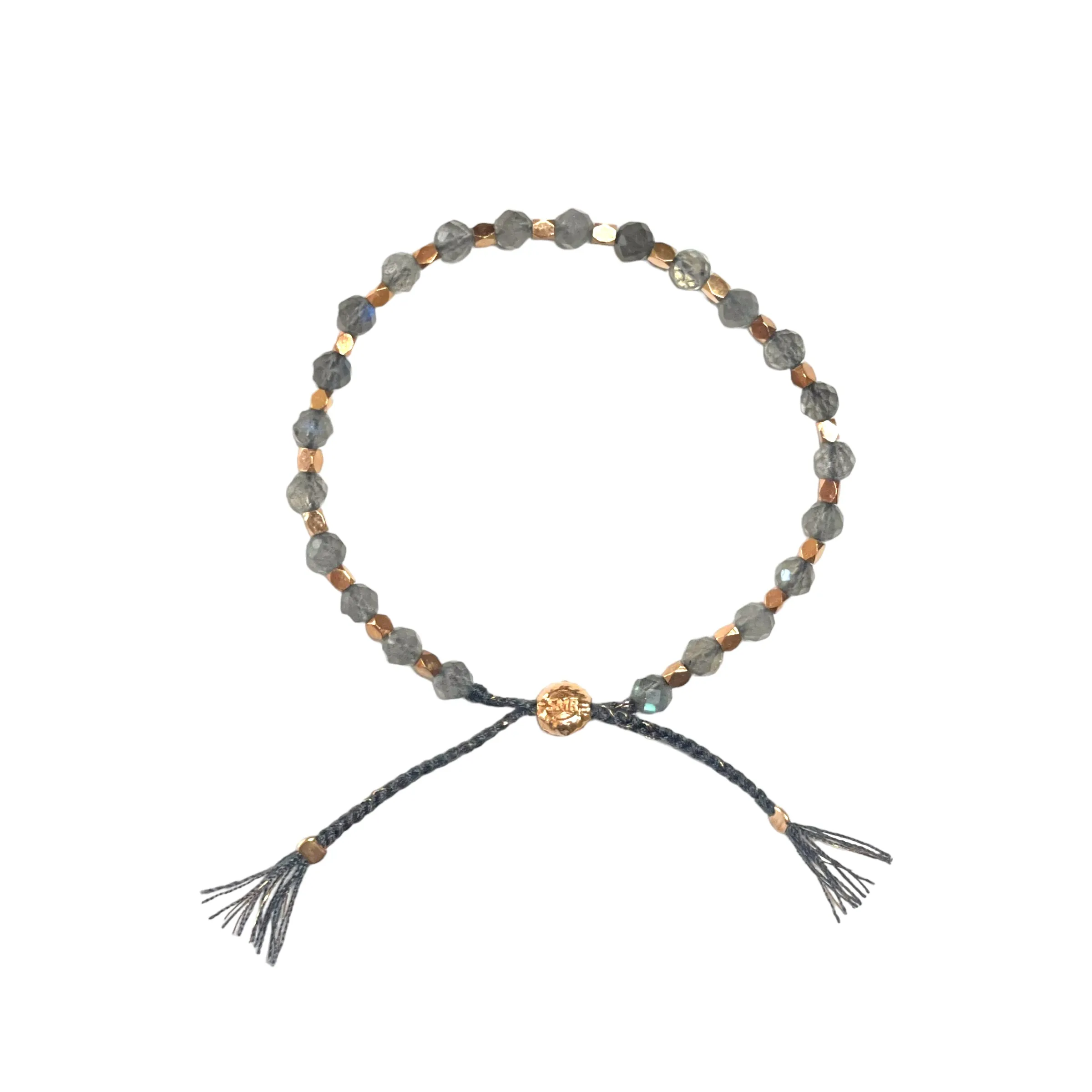 smr | labradorite with rose gold | Signature Collection bracelet