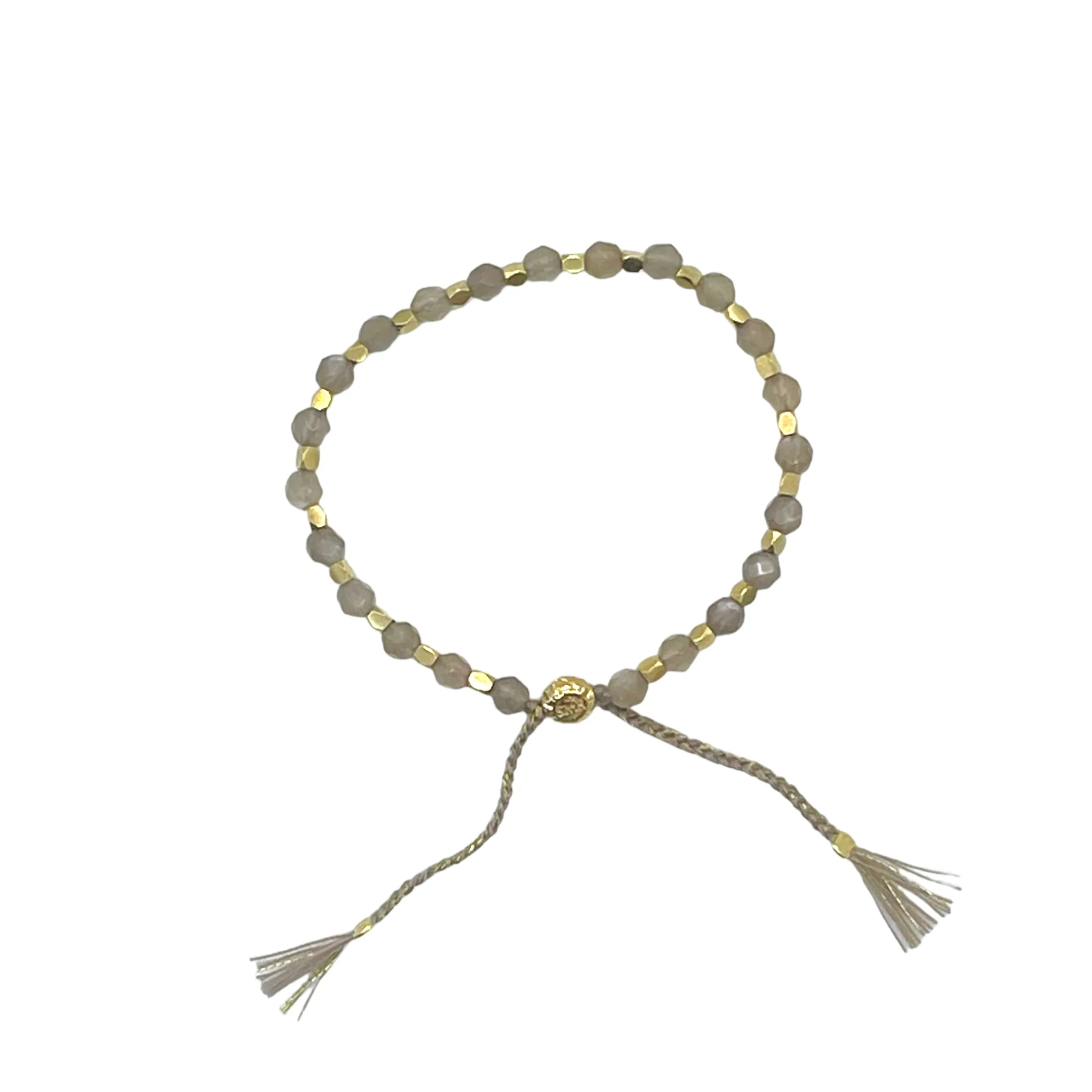 smr | peach moonstone | Signature Collection bracelet