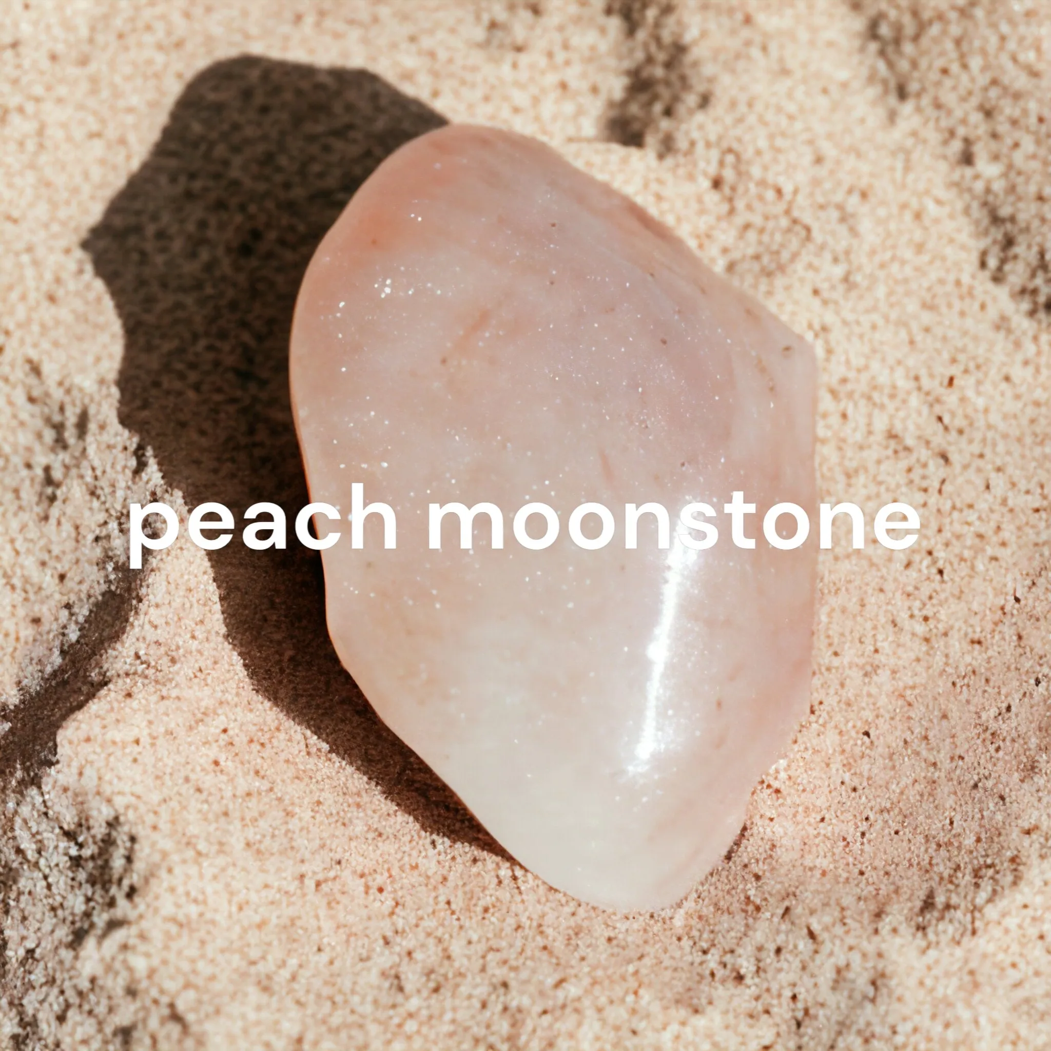 smr | peach moonstone | Signature Collection bracelet